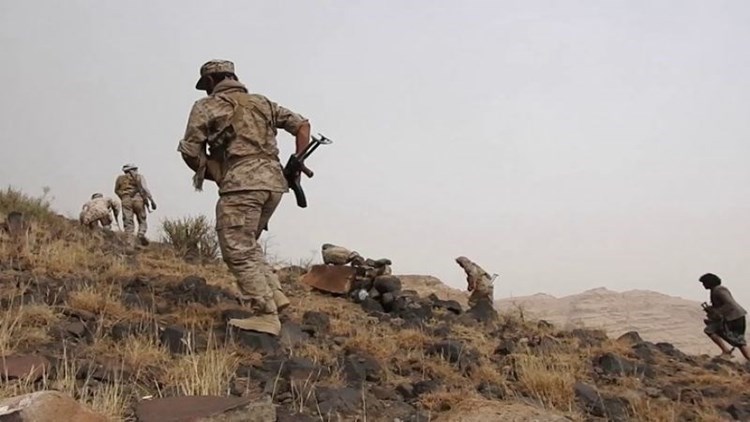 القوات اليمنية تسيطر على مواقع واسعة في الحثيرة الحدودية