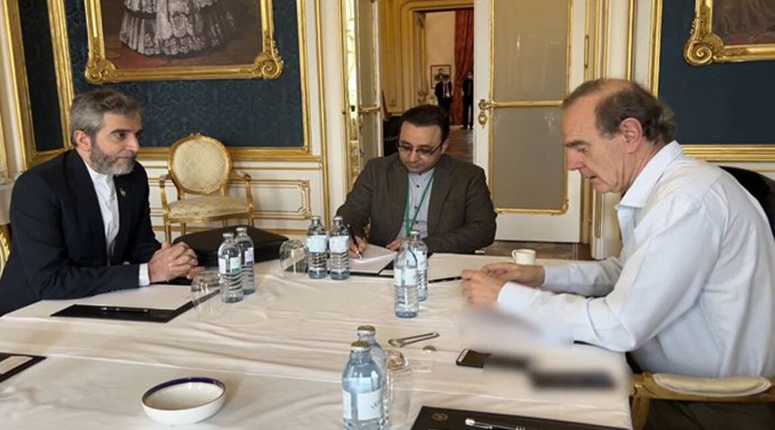 كبير المفاوضين الايرانيين يجتمع بالمنسق الاوروبي في فيينا