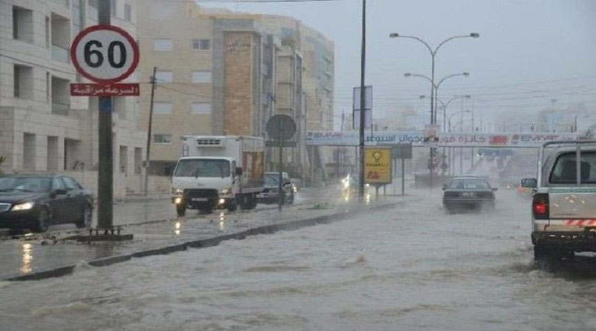 الأردن يعلن خطة الطوارئ القصوى بسبب الظروف الجوية