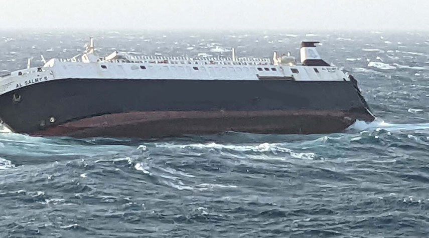 مسؤول بموانئ بوشهر: سفينة إماراتية غرقت قبالة ميناء عسلوية جنوبي إيران