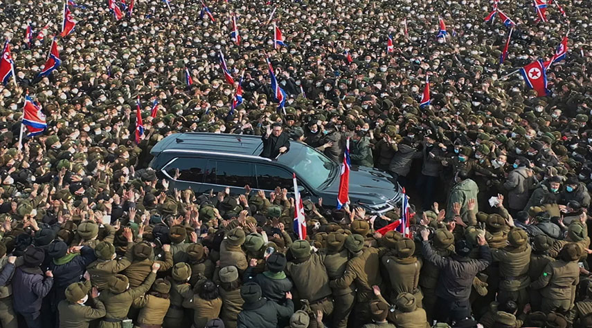 تحركات عسكرية ضخمة في كوريا الشمالية