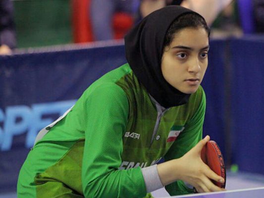إيرانية تتوج بطلة لمسابقات تنس الطاولة في العراق