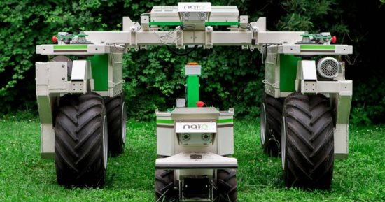 روبوتات بدل الإنسان في زراعة الأشجار