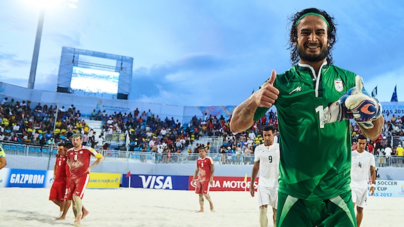 إيرانيان ضمن سفراء منظمة كرة الشاطئ العالمية