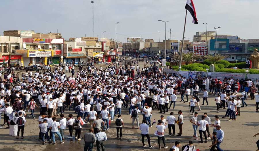 العراق يشهد انطلاق 8 تظاهرات في بغداد