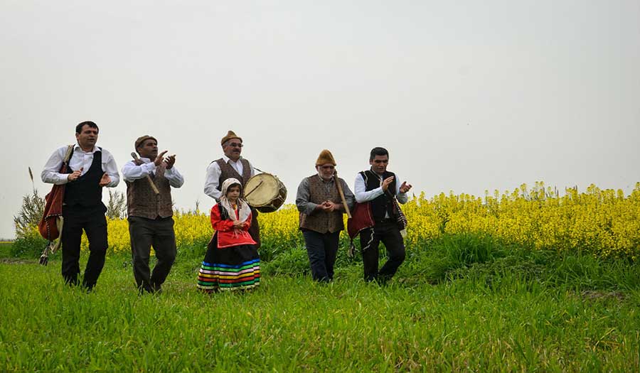 بالصور: مراسم غناء النوروز التقليدية في محافظة جرجان 