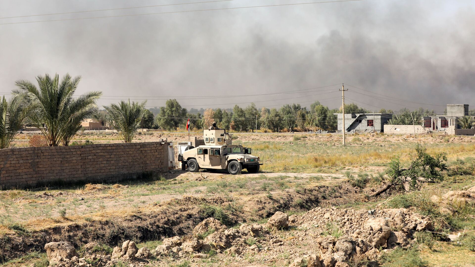 قصف صاروخي يستهدف قاعدة تركية في الموصل