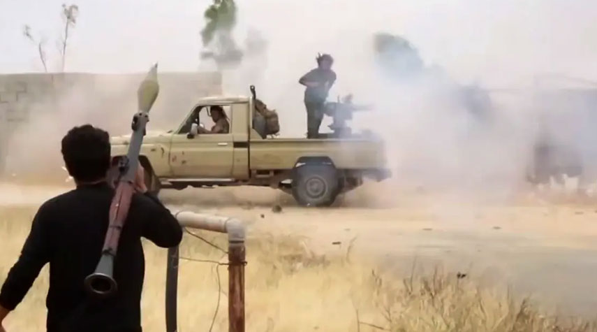 اشتباكات بين مسلحين في العاصمة الليبية