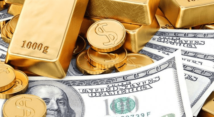 هبوط الذهب مع احتفاظ الدولار بمكاسبه