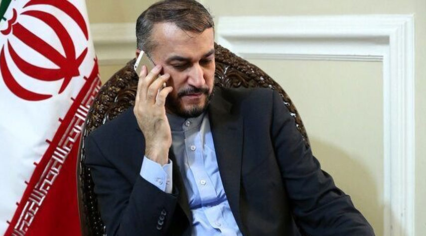 اتصال هاتفي بين وزير الخارجية الايرانية ونظيرته الجنوب أفريقية