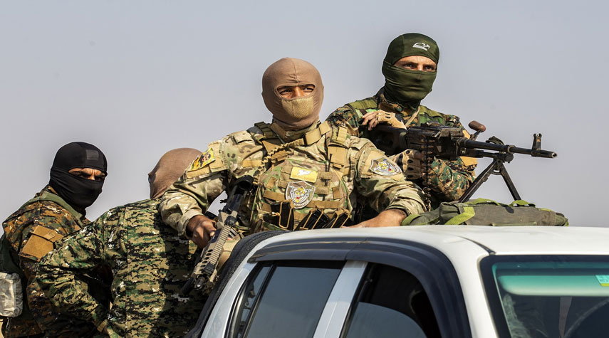إصابة اثنين من مسلحي "قسد" بانفجار عبوة ناسفة غرب الرقة