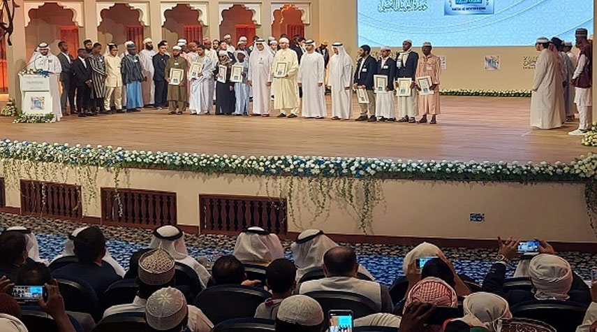 تكريم الفائزين في الدورة الـ25 من جائزة دبي الدولية للقرآن الكريم