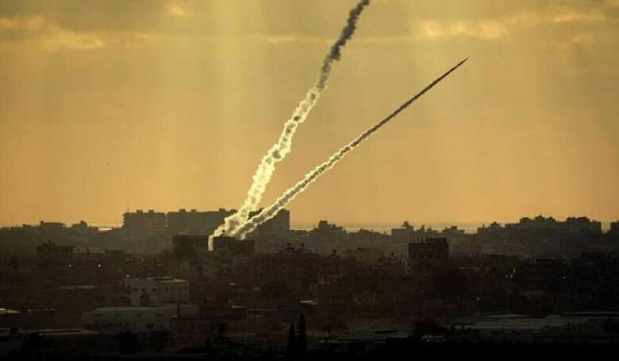 المقاومة الفلسطينية تطلق صواريخ تجريبية تجاه بحر غزة