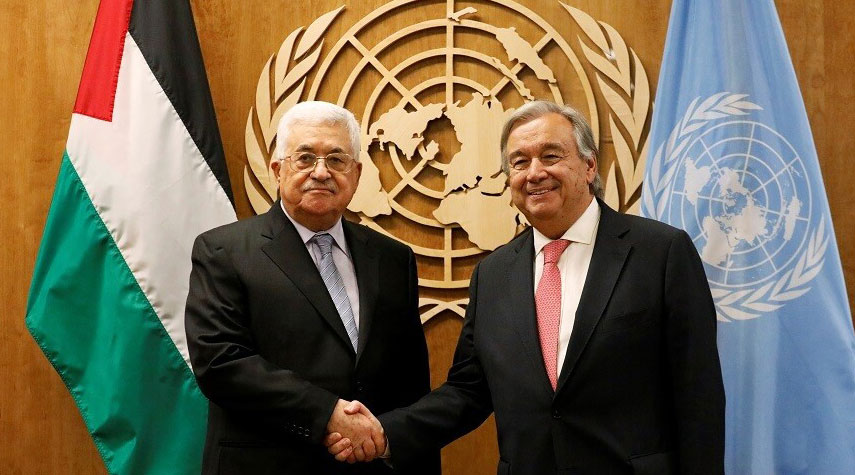 عباس: ضرورة توفير حماية دولية للشعب الفلسطيني