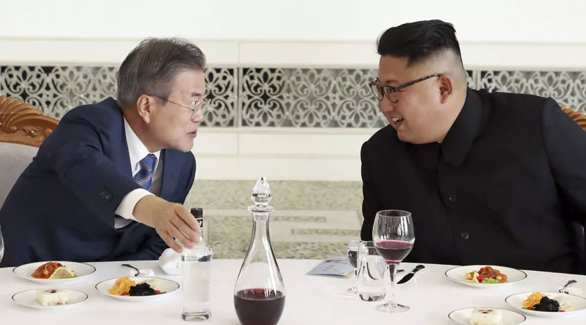 زعيم كوريا الشمالية يتبادل رسائل ودية مع نظيره الجنوبي