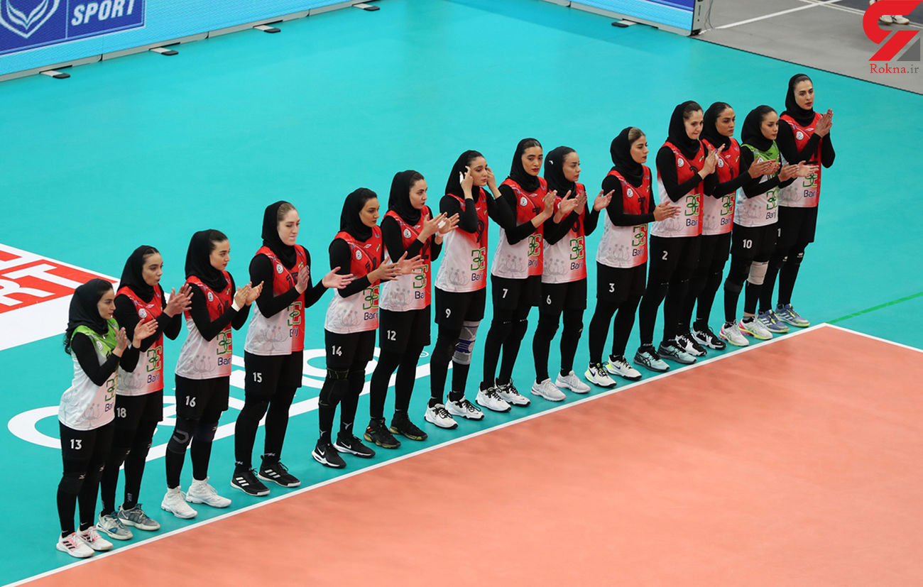 فريق إيراني يحرز فوزه الثاني في بطولة آسيا لكرة الطائرة للسيدات