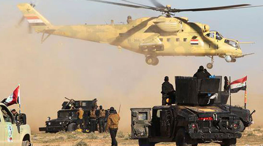 تدمير 3 أوكار لداعش في صحراء الأنبار غرب العراق