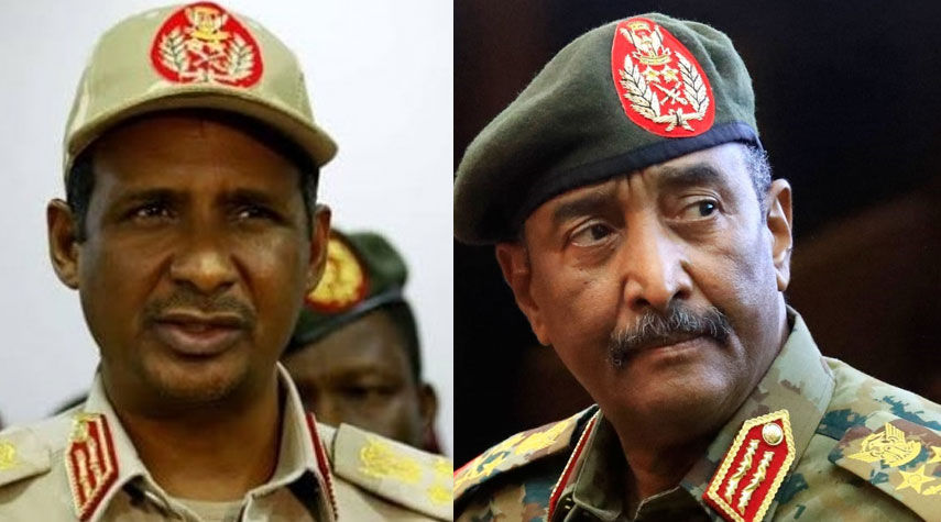 السودان.. دقلو يدعو للحوار والبرهان يدعو للترفع فوق الخلافات