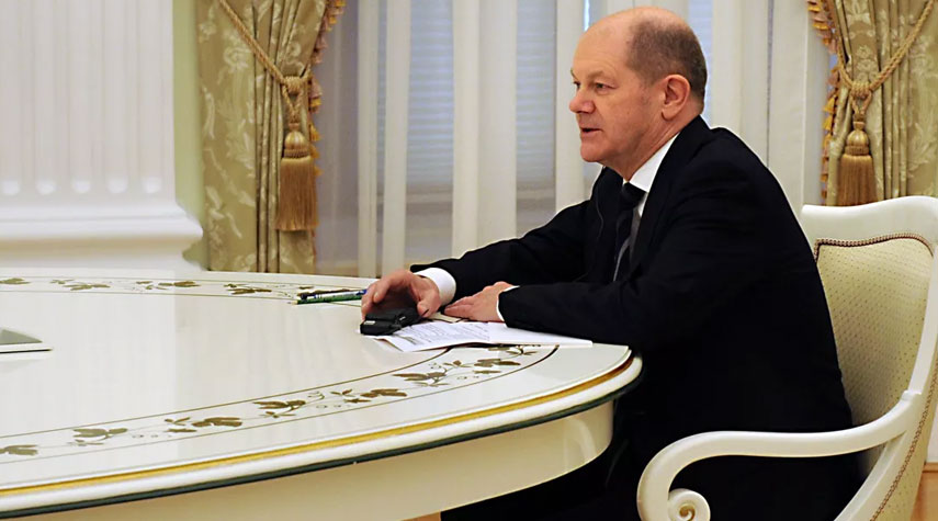 المستشار الالماني يرفض مقابلة الرئيس الاوكراني