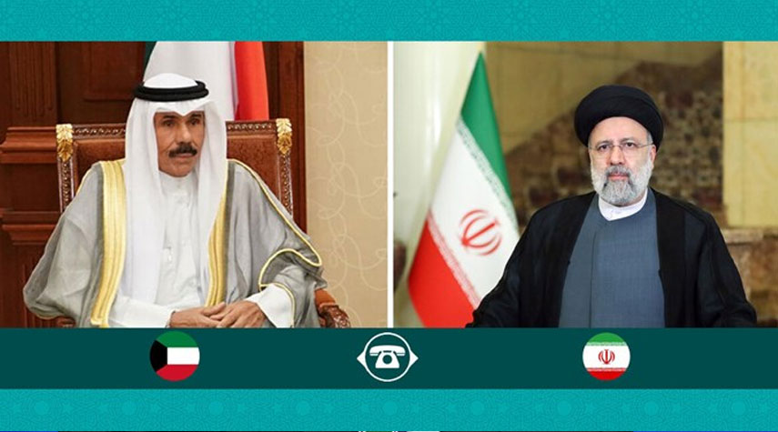 الرئيس الايراني يدعو لتطوير العلاقات الإيرانية الكويتية لتصل الى مستواها الحقيقي