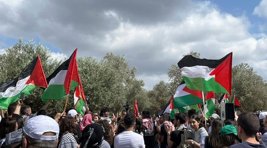 آلاف الفلسطينيين يشاركون في مسيرة العودة في الداخل المحتل