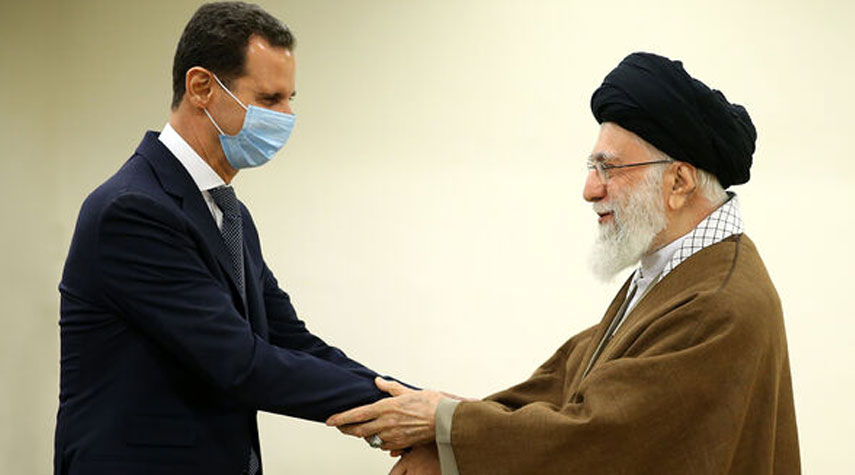 الرئيس السوري يزور طهران ويلتقي قائد الثورة الإسلامية