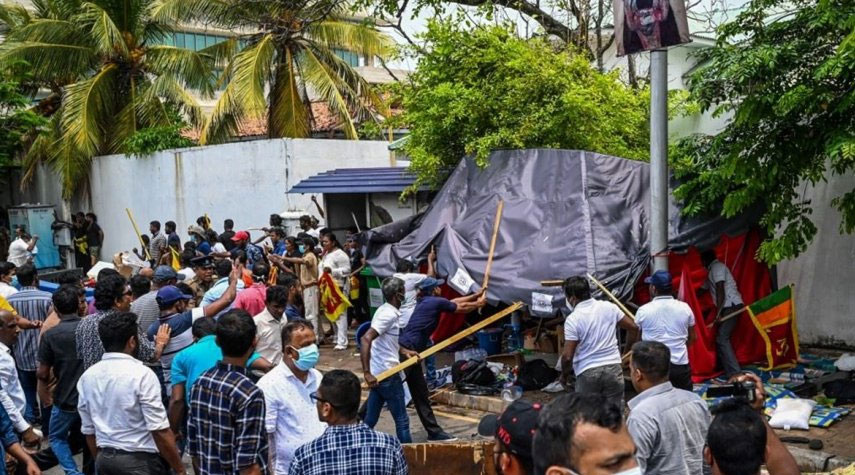 ارتفاع عدد مصابي الاشتباكات في سريلانكا إلى 78 شخصاً