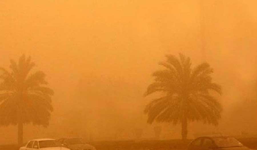 العواصف الترابية تعطل الدوام الرسمي في 7 محافظات عراقية