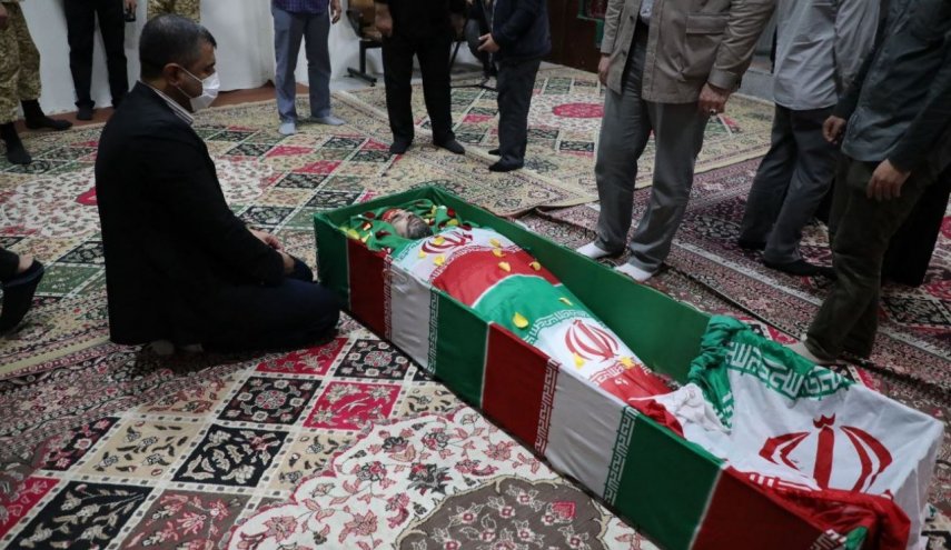تشييع حاشد للشهيد صياد خدايي في طهران