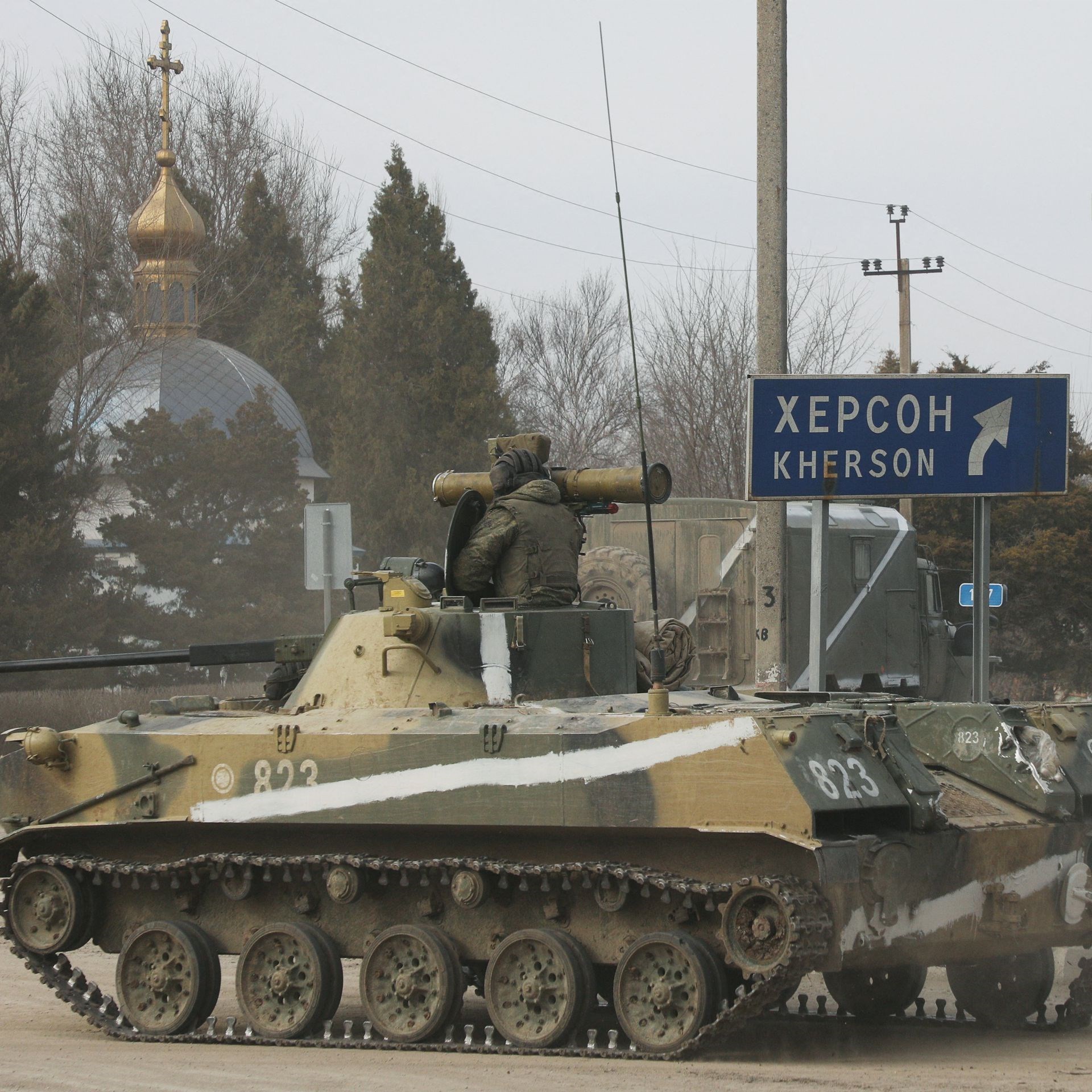 خيرسون تغلق حدودها مع المناطق الأوكرانية