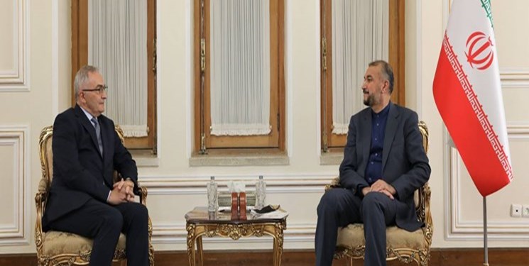 عبد اللهيان: انتهينا من وثيقة اتفاقية الممر الدولي "الخليج الفارسي - البحر الأسود"