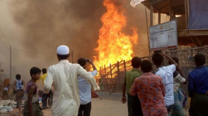 مصرع العشرات في حريق بمخزن للمستودعات في بنغلاديش