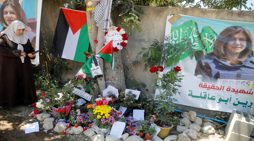 فلسطين تسلم المحكمة الجنائية نتائج التحقيق في اغتيال الصحفية أبو عاقلة