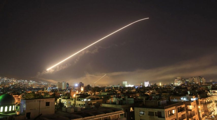 الدفاع الجوي السوري يتصدى لعدوان صهيوني استهدف العاصمة دمشق