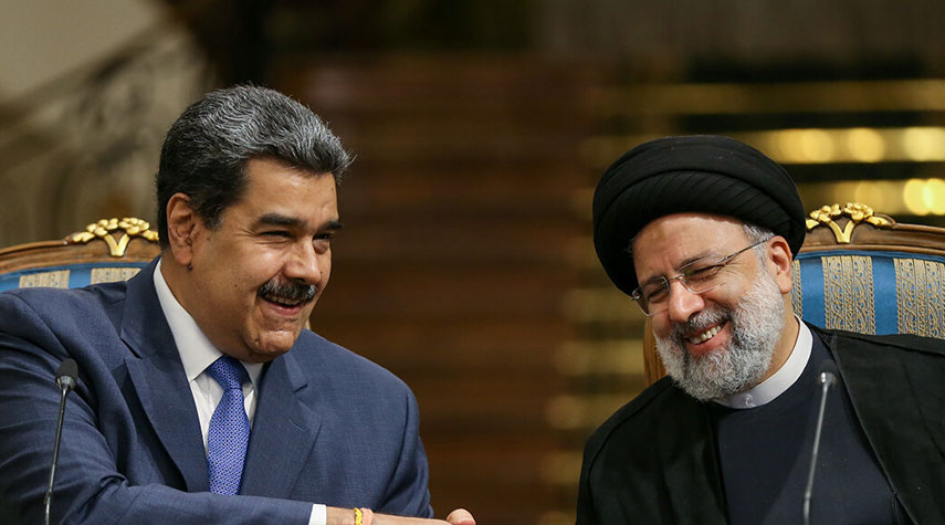 مادورو: لدينا تعاون وثيق مع إيران في المجال الدفاعي والإقتصادي