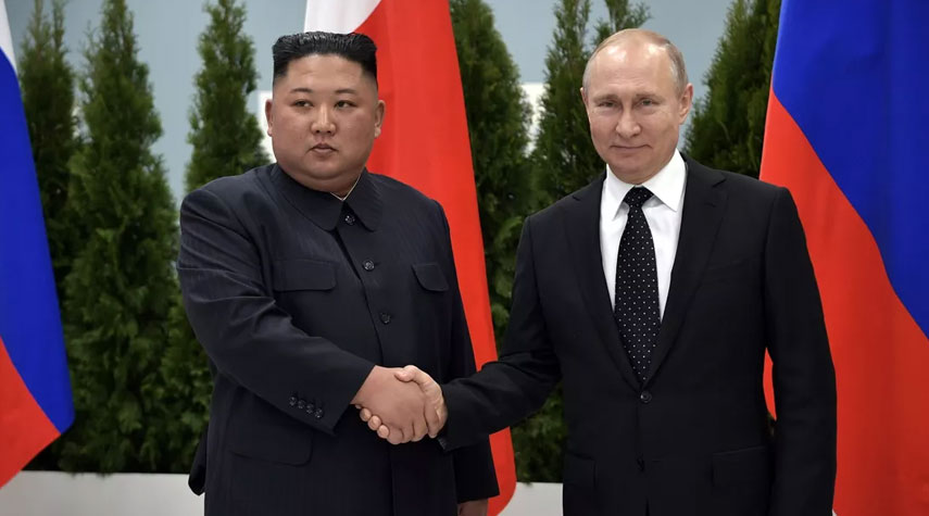 زعيم كوريا الشمالية يؤكد دعمه الكامل لروسيا