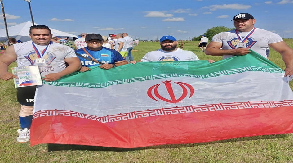 تألق رياضيين إيرانيين في منافسات أقوى رجال العالم