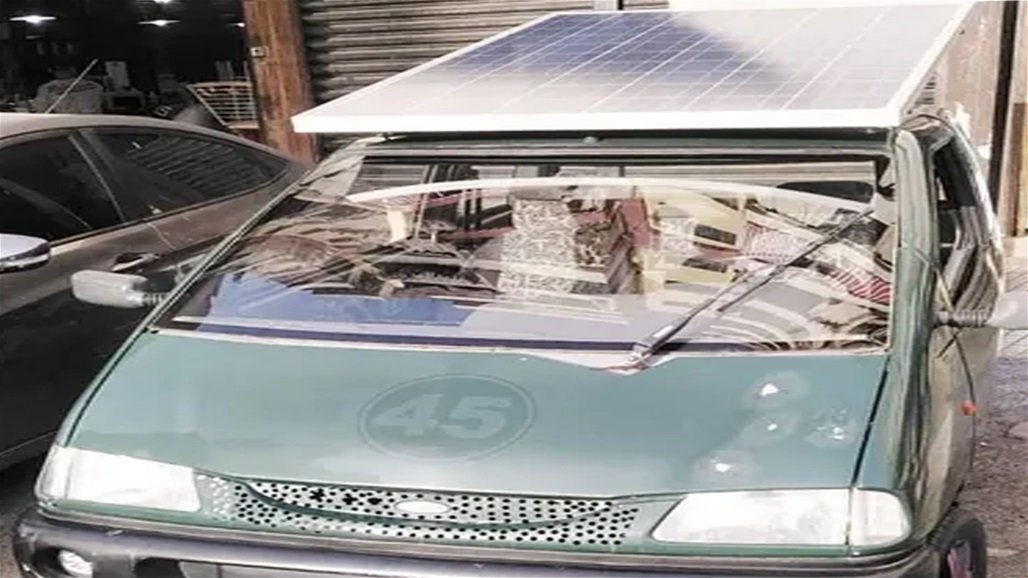 لبناني يحول سيارته إلى الطاقة الشمسية