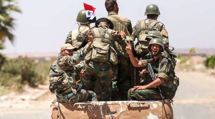 الجيش السوري يفجر عبوة ناسفة زرعها إرهابيون في درعا
