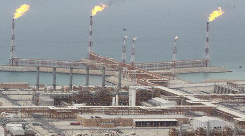 إنتاج ايران من الغاز يبلغ 6٪ من اجمالي الانتاج العالمي