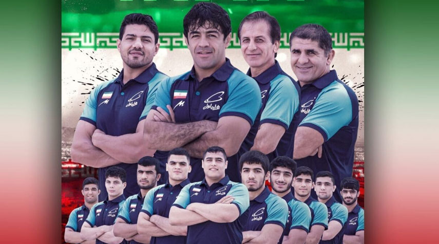إيران تفوز بلقب بطولة آسيا للمصارعة الرومانية للأشبال