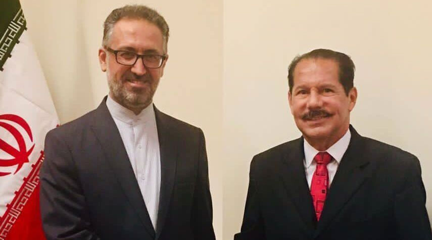 وزير النقل في نيكاراغوا يلتقي مدير عام وزارة الخارجية الإيرانية