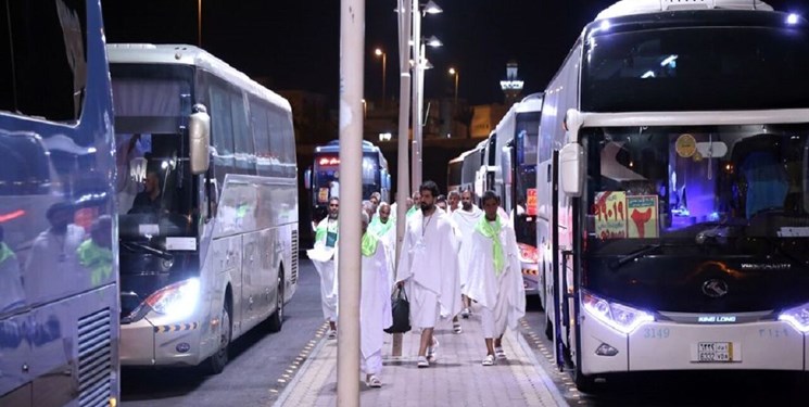 انتهاء عملية نقل الحجاج الإيرانيين إلى عرفات