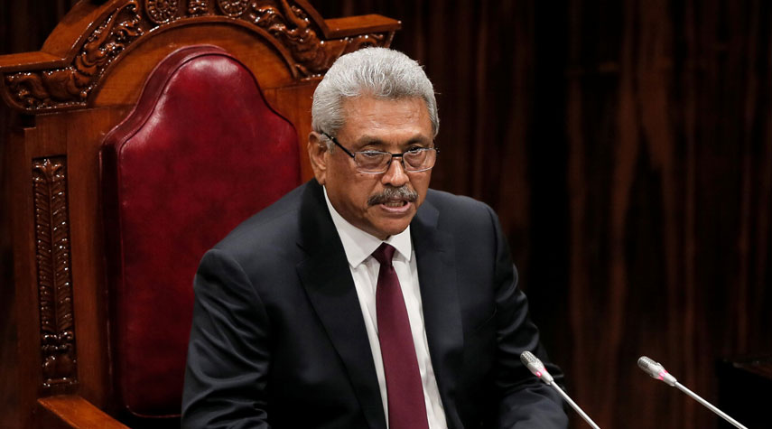 رئيس سريلانكا يفر من البلاد ويصل الى المالديف