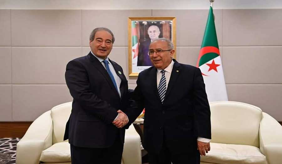 وزير الخارجية الجزائري يتوجه إلى دمشق في زيارة رسمية