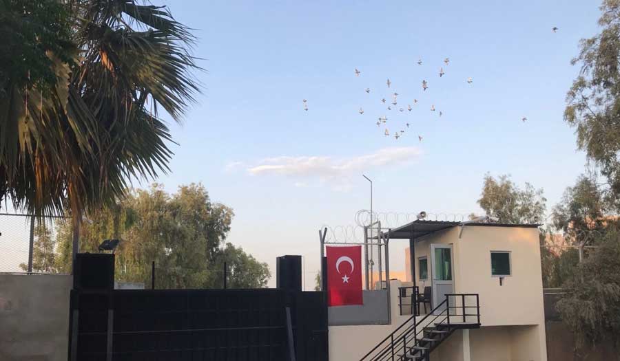 قصف صاروخي قرب القنصلية التركية في الموصل