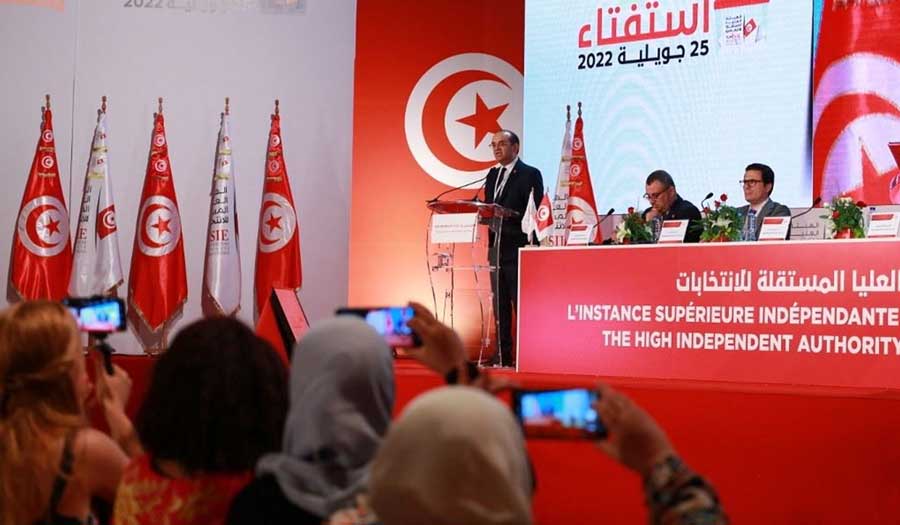 تونس: 94% صوتوا بنعم على مشروع الدستور الجديد