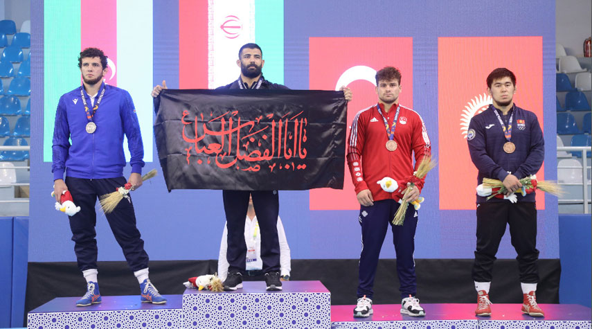 ايران تحصد ذهبيتين وفضية وبرونزية بالمصارعة الحرة في ألعاب التضامن الإسلامي