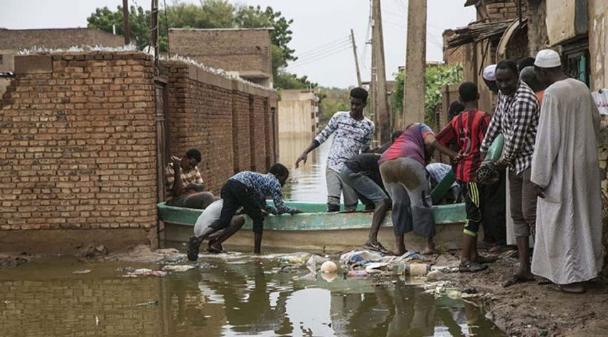 مصرع 52 شخصاً جراء الفيضانات في السودان