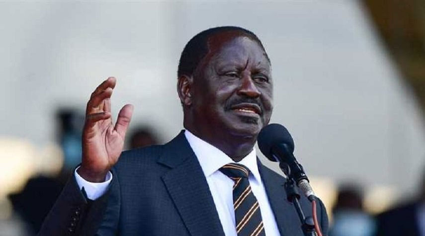 زعيم المعارضة يتصدر السباق الرئاسي في كينيا